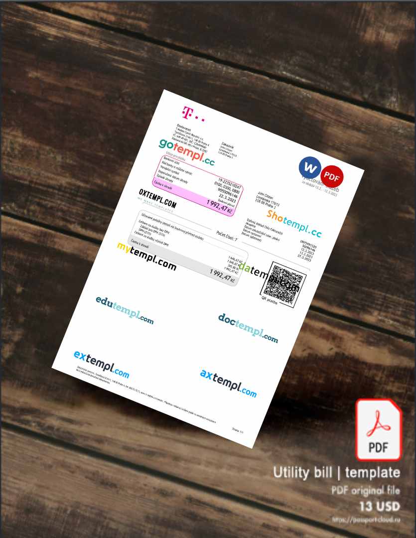 Utility bill | Albanian Power | Albania